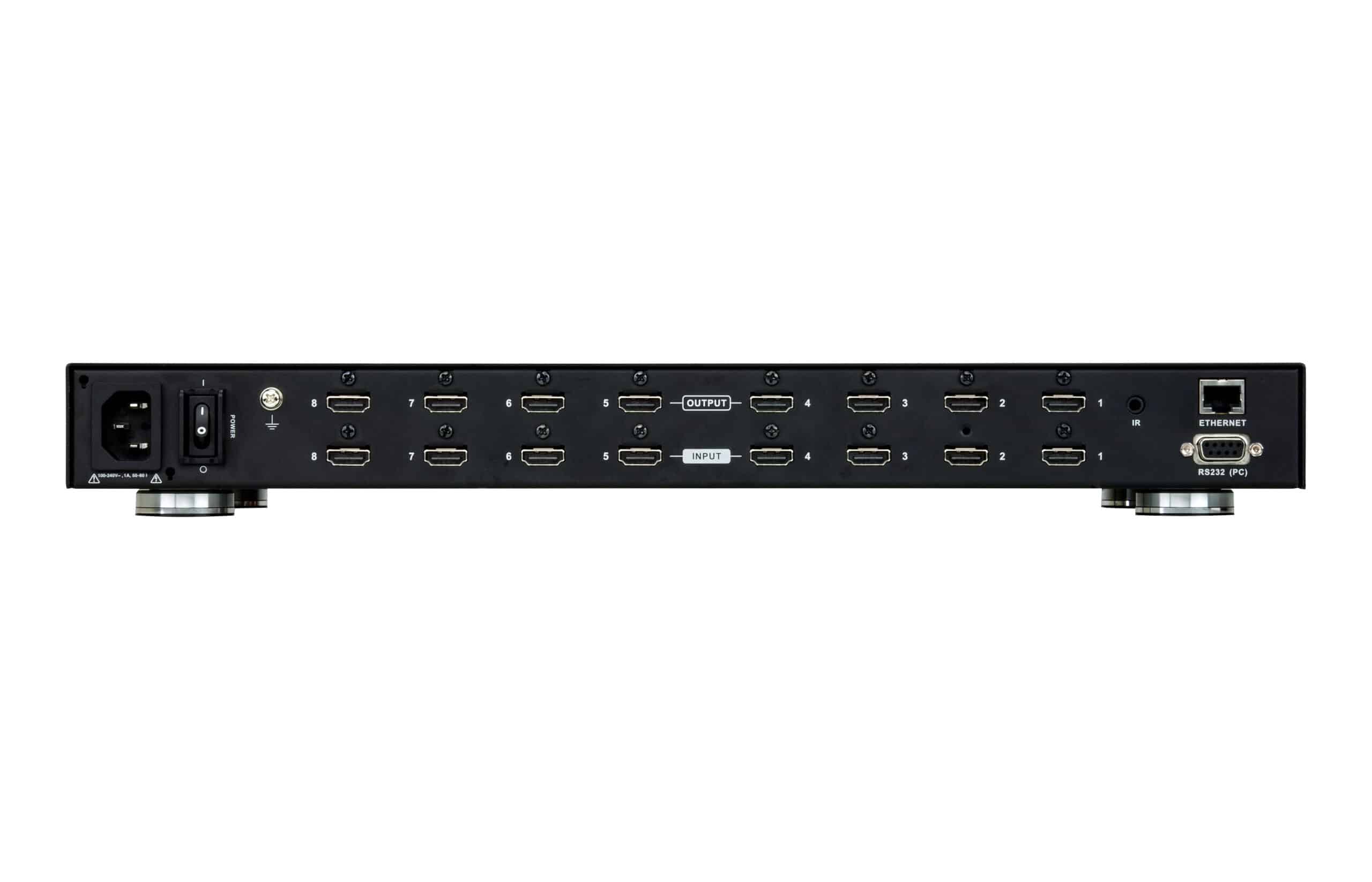 ATEN 8 x 8 HDMI Matrix Switch met videowand en schaler - Afbeelding 2