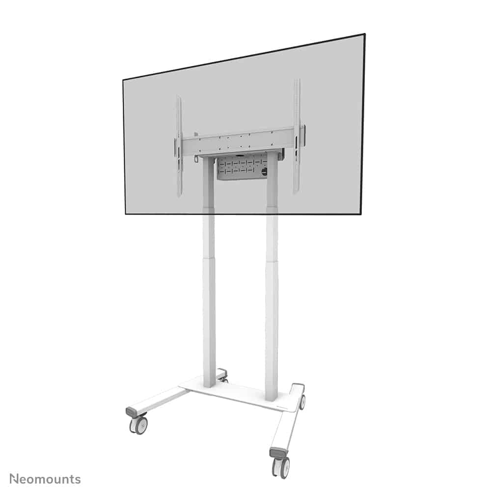 Neomounts FL55-875WH1 TV trolley 55-100" - gemotoriseerd - TÜV