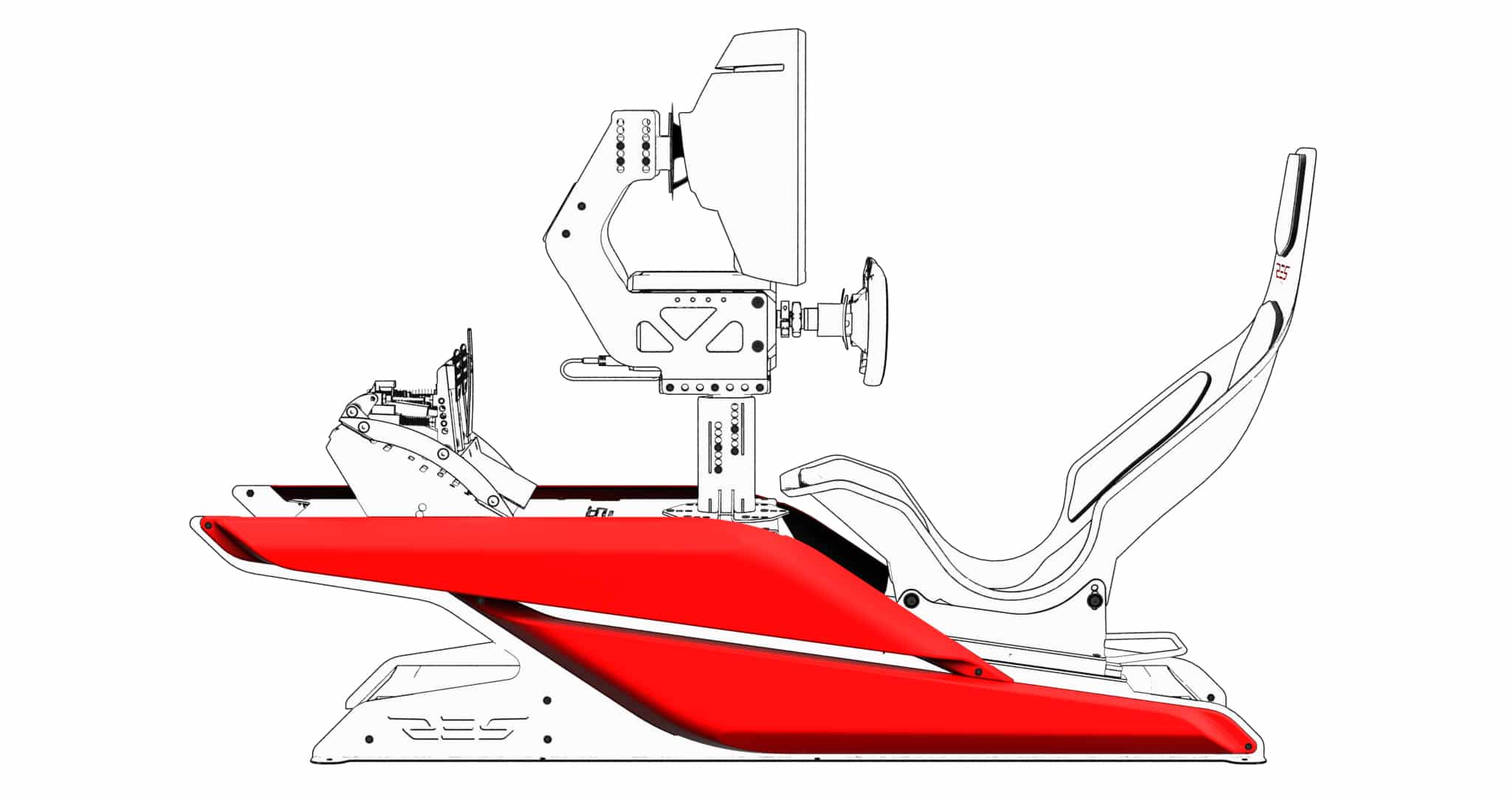 Res-Tech X1-GT COVER KIT RED MATT