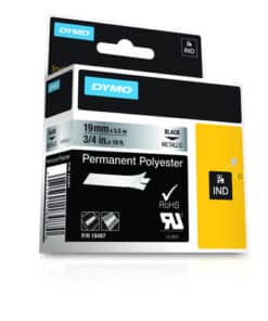 DYMO 18487 labelprinter-tape Zwart op metallic - Afbeelding 3