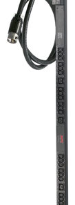 APC Rack-PDU, Basis, 0U, 14,4kW,208V,(24)C13,(4)C19,(2)L6-30R; 10 inch snoer