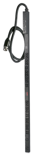 APC Rack-PDU, Basis, 0U, 14,4kW,208V,(24)C13,(4)C19,(2)L6-30R; 10 inch snoer
