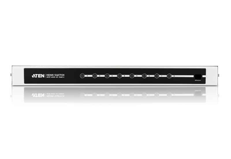 ATEN 8-poorts HDMI audio-/videoschakelaar, met IR-afstandsbediening - Afbeelding 2