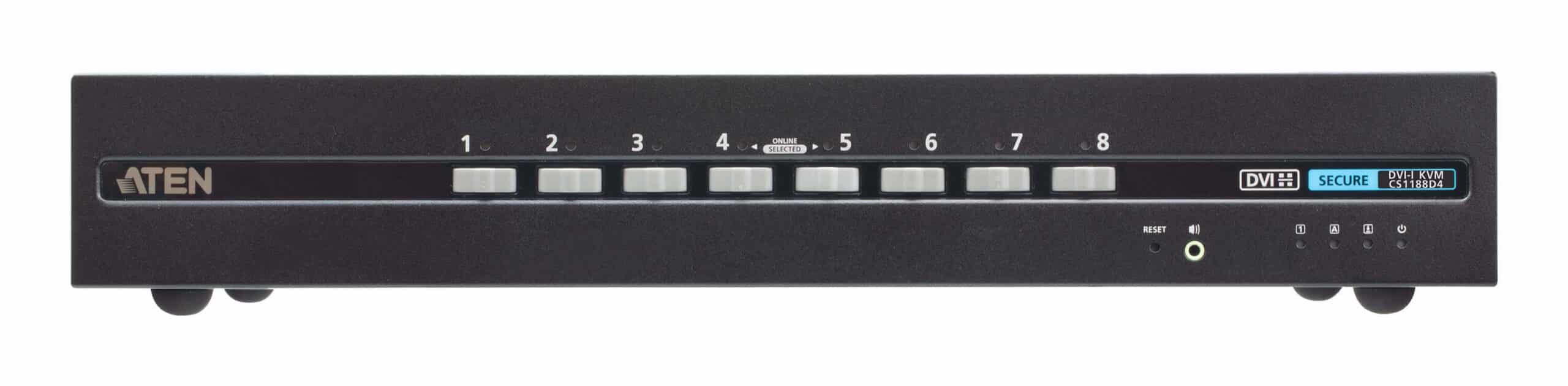 ATEN CS1188D4 KVM-switch Rack-montage Zwart
