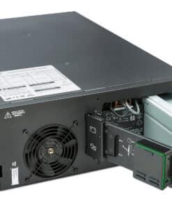 APC Smart-UPS On-Line SRT6KRMXLI - 6kW/VA, 6x C13 + 4x C19 + hardwire 1 fase uitgang, rackmountable, Embedded NMC Stekkerdoos - Afbeelding 4
