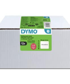 DYMO originele multifunctionele LabelWriter labels | 54 mm x 70 mm | 12 met elk 320 labels (3.840 zelfklevende etiketten) | voor de LabelWriter labelprinters | gemaakt in Europa - Afbeelding 8