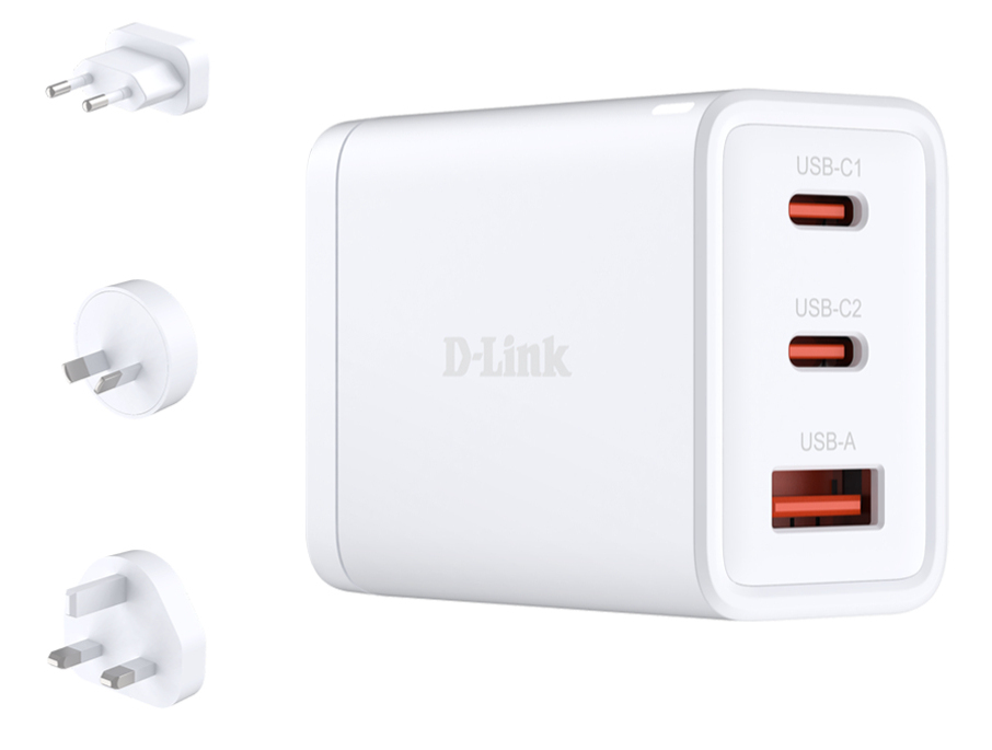 D-Link DCP-651 oplader voor mobiele apparatuur Universeel Wit AC Snel opladen Binnen