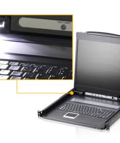 ATEN CL1308N KVM-switch Rack-montage Zwart - Afbeelding 2