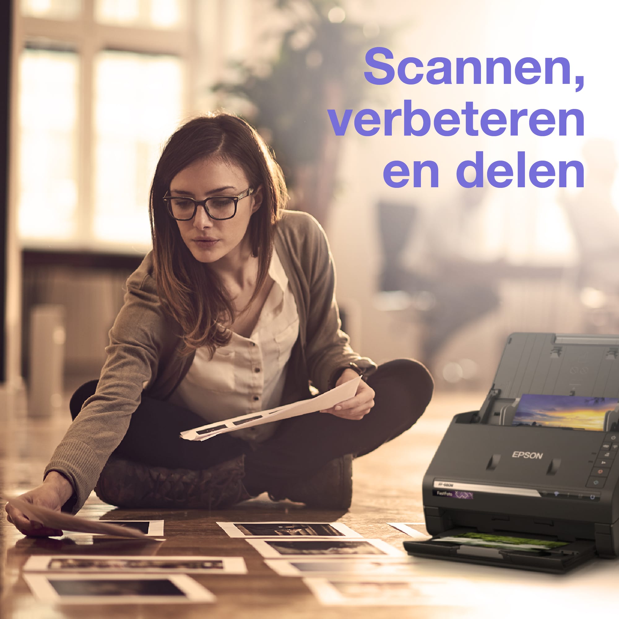 Epson FastFoto FF-680W snelle A4-fotoscanner met automatische invoer en Wi-Fi-connectiviteit - Afbeelding 7