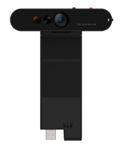 Lenovo ThinkVision MC60 webcam 1920 x 1080 Pixels USB 2.0 Zwart
