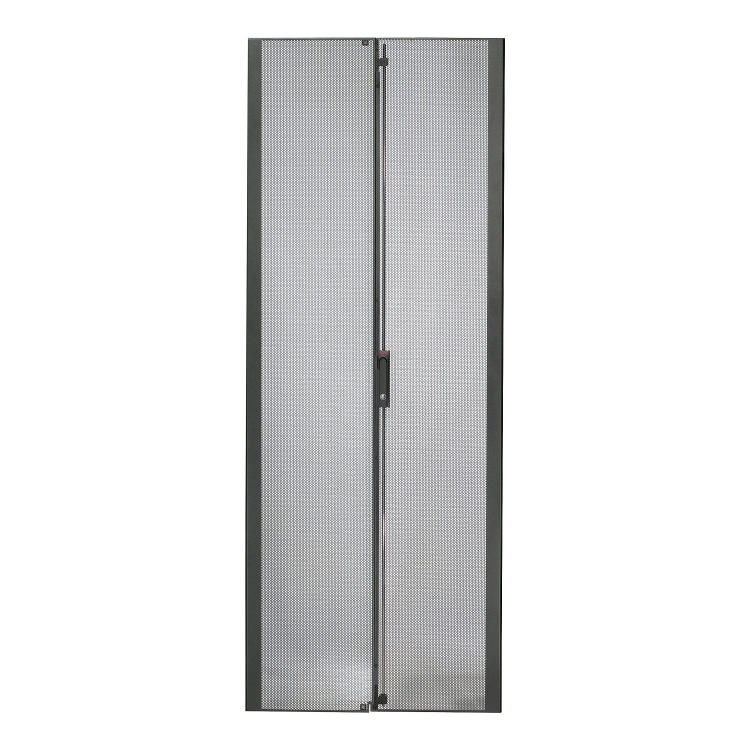 APC NetShelter SX 48U 750 mm brede geperforeerde gesplitste deuren zwart - Afbeelding 2