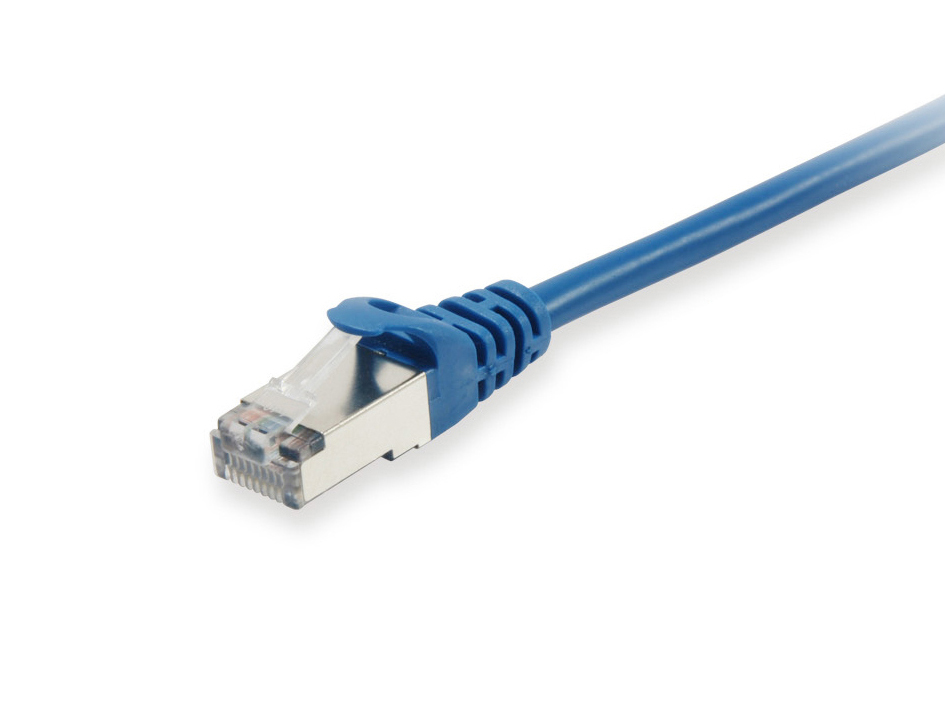 Equip 61553107101 Cat.6 S/FTP Patch Cable, 0.15m, Blue, Cat6, RJ45, Blue