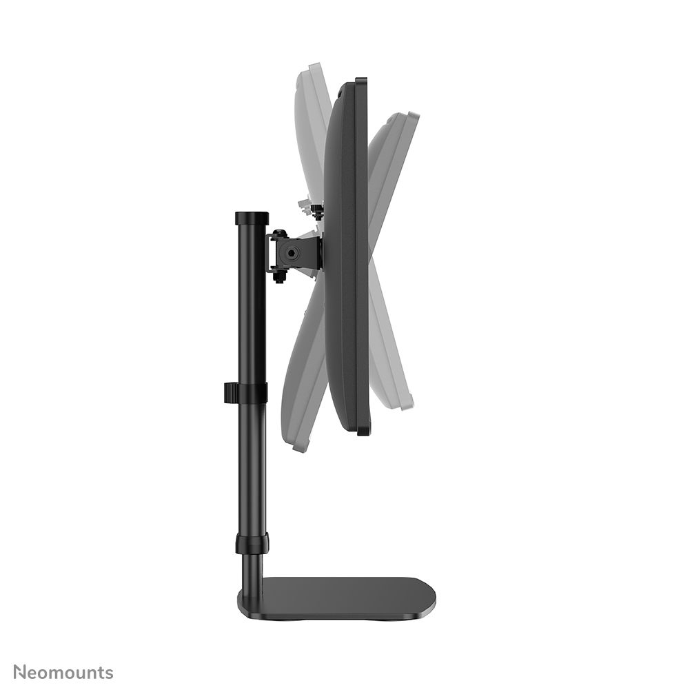 Neomounts FPMA-D890BLACK Stylish Monitor Desk Stand, 10-30", 6 kg, 100x100mm, Height, Bla - Afbeelding 7