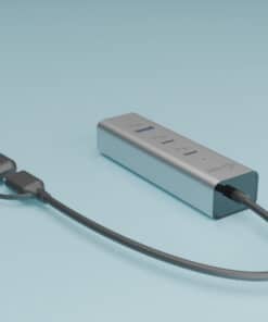 i-tec Metal Universal Charging HUB 2xUSB-C + 2x USB-A Port + Power Delivery 85W - Afbeelding 3