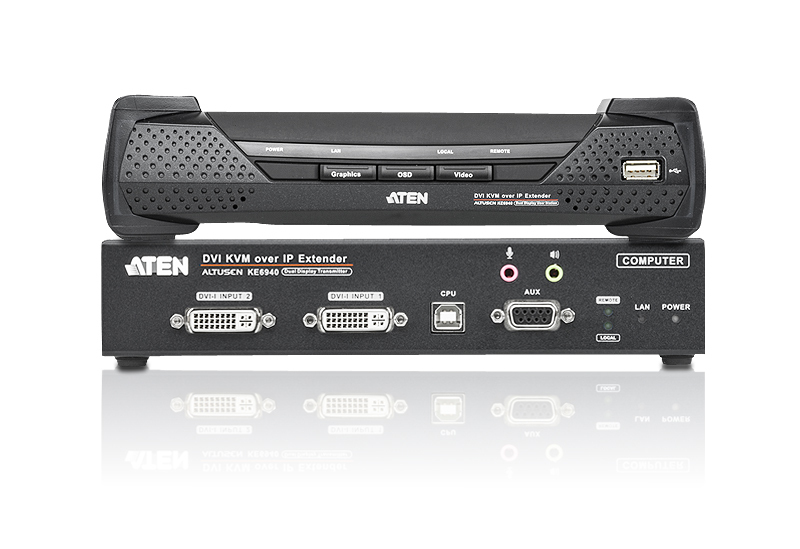 ATEN KE6940 AV-zender & ontvanger Zwart - Afbeelding 3