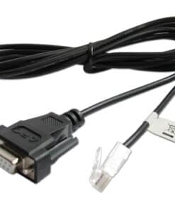 APC AP940-0625A tussenstuk voor kabels DB9 RJ45 Zwart
