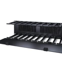 APC Horizontale kabelgeleider, 3U x 15 cm diep, enkelzijdig met afdekplaat - Afbeelding 2
