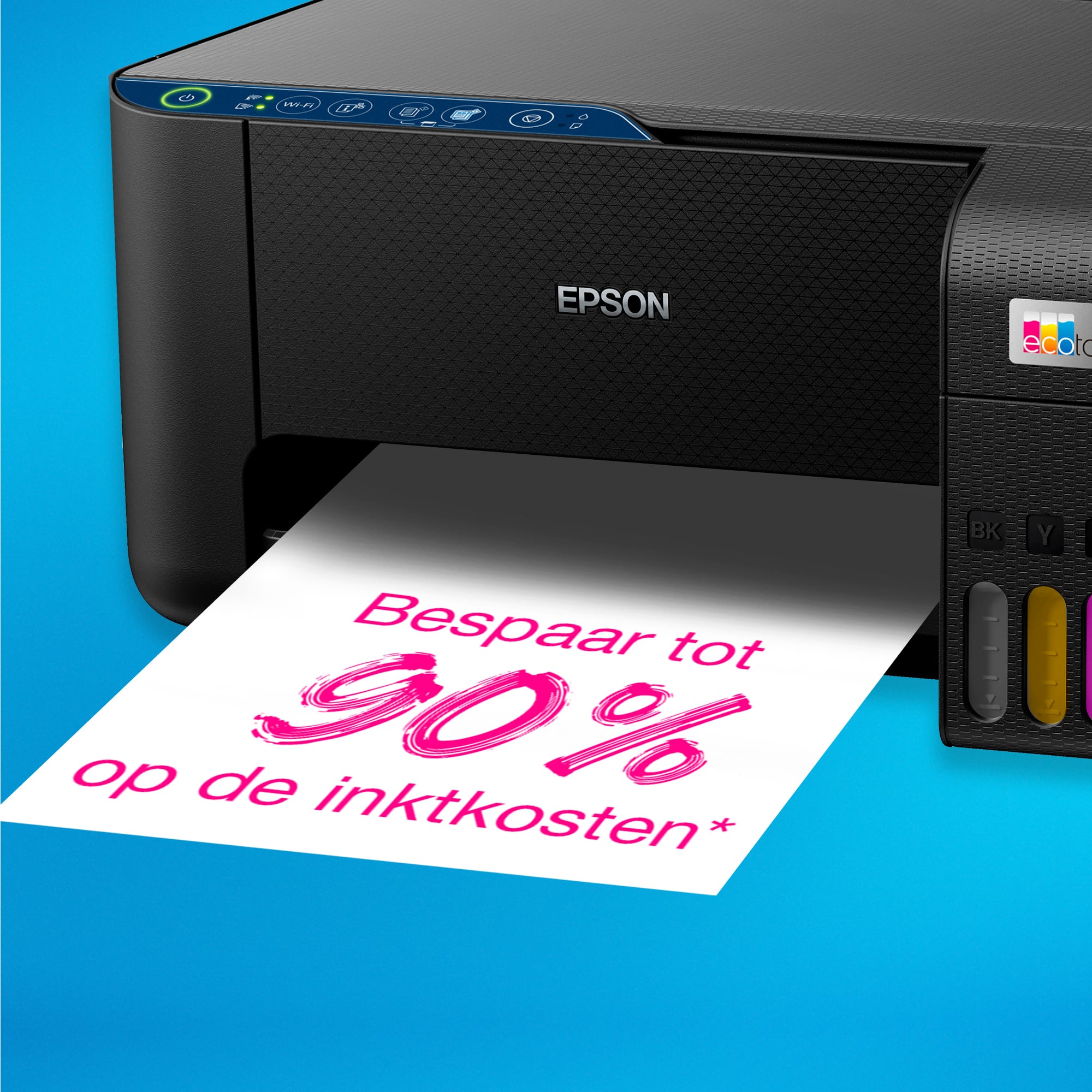 Epson EcoTank ET-2861 A4 multifunctionele Wi-Fi-printer met inkttank, inclusief tot 3 jaar inkt - Afbeelding 5