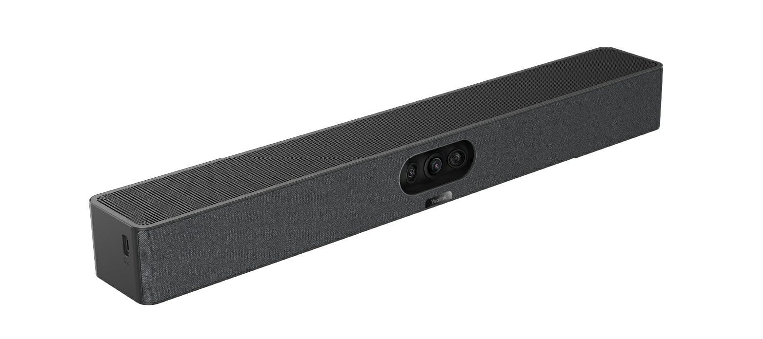 Yealink MeetingBar A25 Video Bar and VCR11 Remote Control Bundle Zwart 3840 x 2160 Pixels 30 fps