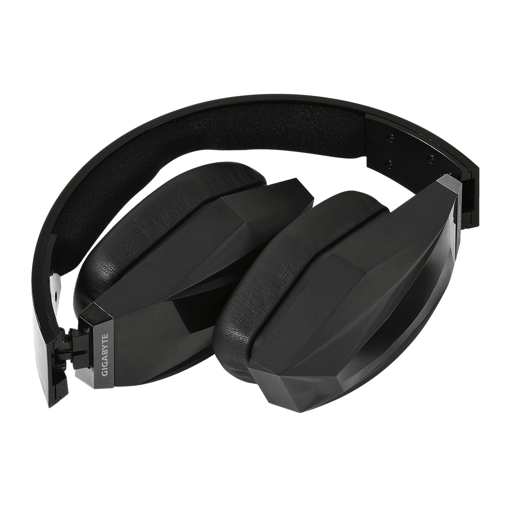 GIGABYTE FORCE H1 hoofdtelefoon/headset Hoofdtelefoons Draadloos Hoofdband Gamen Bluetooth Zwart - Afbeelding 3