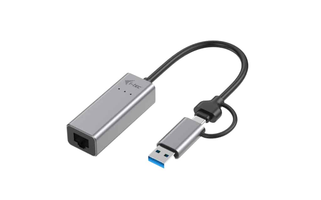 i-tec Metal USB-C/USB-A 2.5Gbps Ethernet Adapter - Afbeelding 2