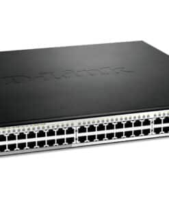 D-Link DGS-1210-52MP Managed L2 Gigabit Ethernet (10/100/1000) Power over Ethernet (PoE) Zwart, Grijs