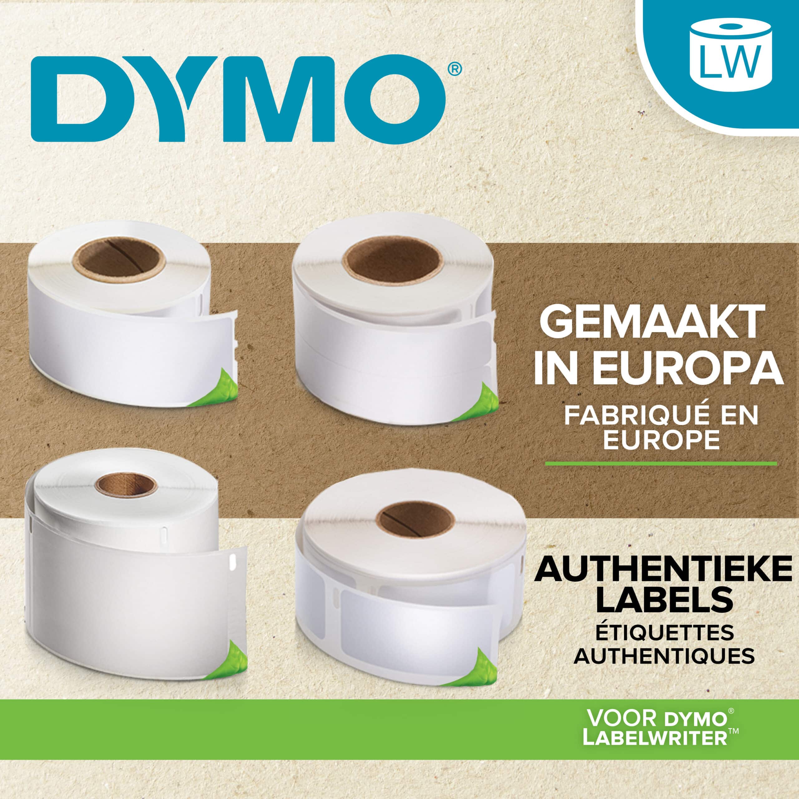 DYMO originele LabelWriter adreslabels | 28 mm x 89 mm | 24 rollen met elk 130 labels (3120 zelfklevende etiketten | Geschikt voor de LabelWriter labelprinters - Afbeelding 5