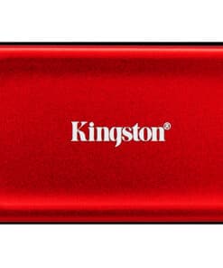 Kingston Technology 2TB XS1000 Red External USB 3.2 Gen 2 Draagbare Solid State Drive