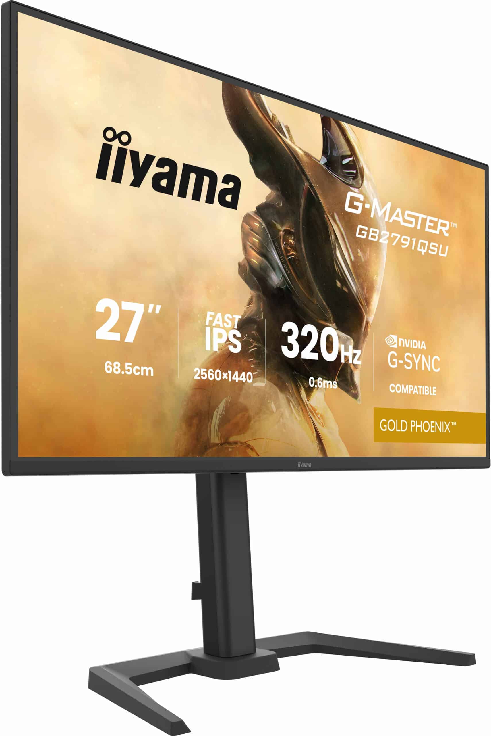 iiyama G-MASTER GB2791QSU-B1 computer monitor 68,6 cm (27") 2560 x 1440 Pixels Wide Quad HD Zwart - Afbeelding 3
