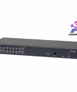 ATEN 16-poorts multi-interface (DisplayPort, HDMI, DVI, VGA) Cat 5 KVM-switch