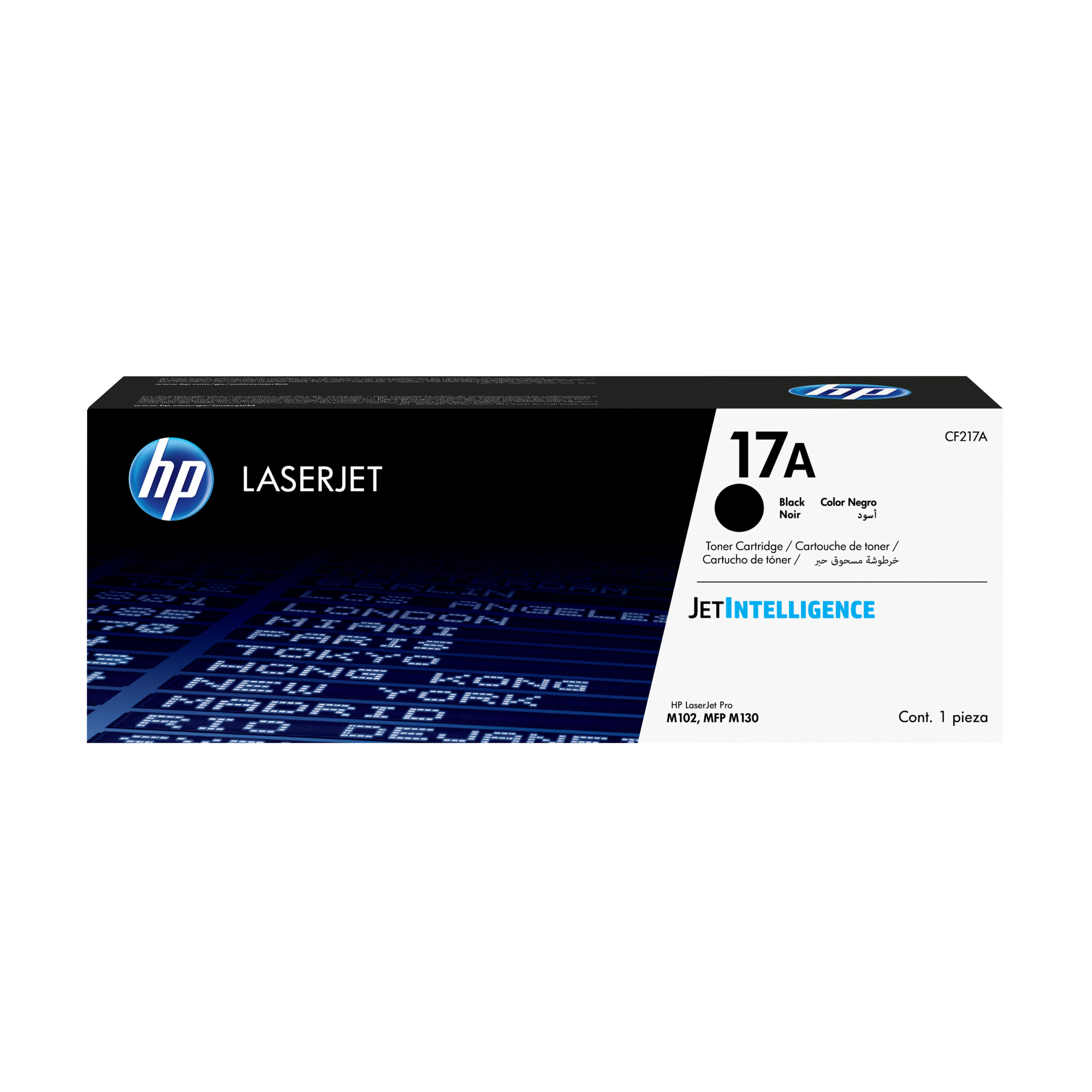 HP CF217A Original Toner Cartridge 17A Black, 1600 page(s)