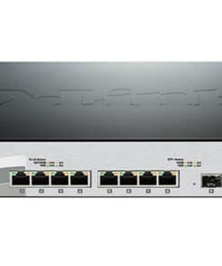 D-Link DXS-1210-10TS Managed L2/L3 10G Ethernet (100/1000/10000) 1U Zwart, Zilver