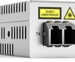 Allied Telesis AT-DMC100/LC-50 netwerk media converter 100 Mbit/s 1310 nm Multimode Grijs