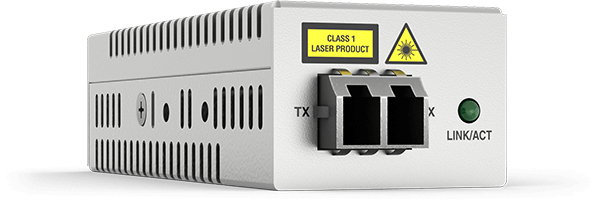 Allied Telesis AT-DMC100/LC-50 netwerk media converter 100 Mbit/s 1310 nm Multimode Grijs