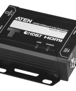 ATEN VE801T audio/video extender AV-zender Zwart