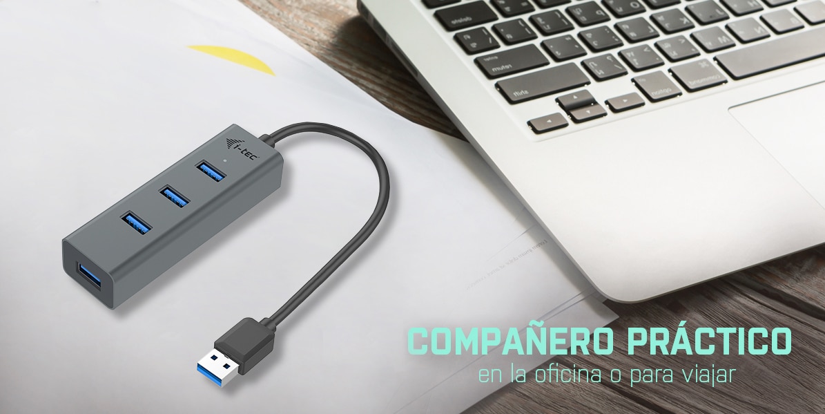 i-tec Metal USB 3.0 HUB 4 Port - Afbeelding 2