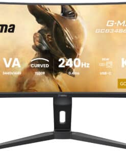 iiyama G-MASTER GCB3486WQSCP-B1 computer monitor 86,4 cm (34") 3440 x 1440 Pixels UltraWide Quad HD Zwart - Afbeelding 4