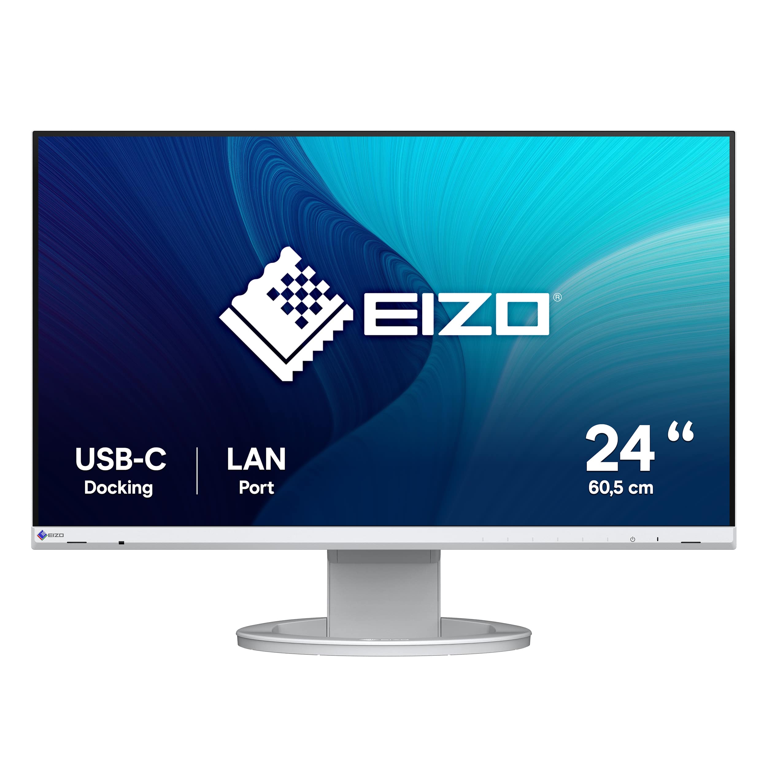 EIZO FlexScan EV2490-WT computer monitor 60,5 cm (23.8") 1920 x 1080 Pixels Full HD LCD Wit