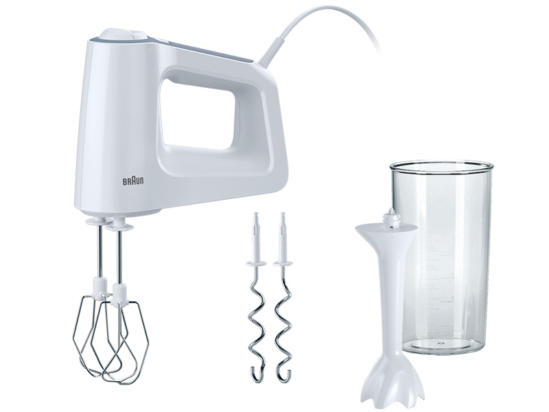 Braun MultiMix 3 Handmixer 500 W Wit - Afbeelding 2