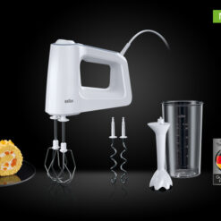 Braun MultiMix 3 Handmixer 500 W Wit