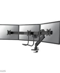 Neomounts NM-D775DX3BLACK Monitorarm 17-27" - gasveer - Topfix - 180°-stop
