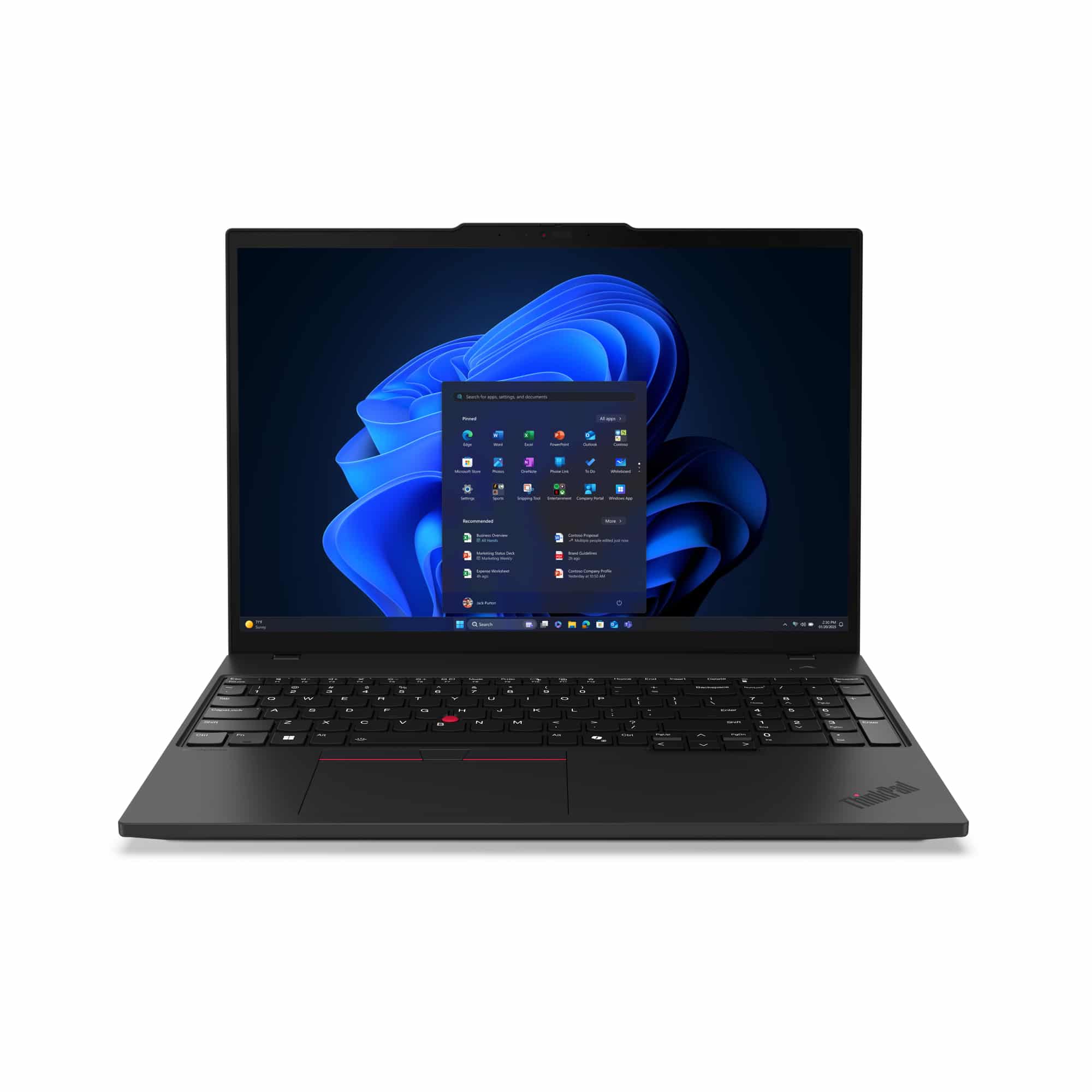 Lenovo ThinkPad T16 Gen 4 (Intel) Copilot+ PC Intel Core Ultra 7 258V Laptop 40,6 cm (16") WUXGA 32 GB LPDDR5x-SDRAM 1 TB SSD Wi-Fi 7 (802.11be) Windows 11 Pro Belgisch Zwart