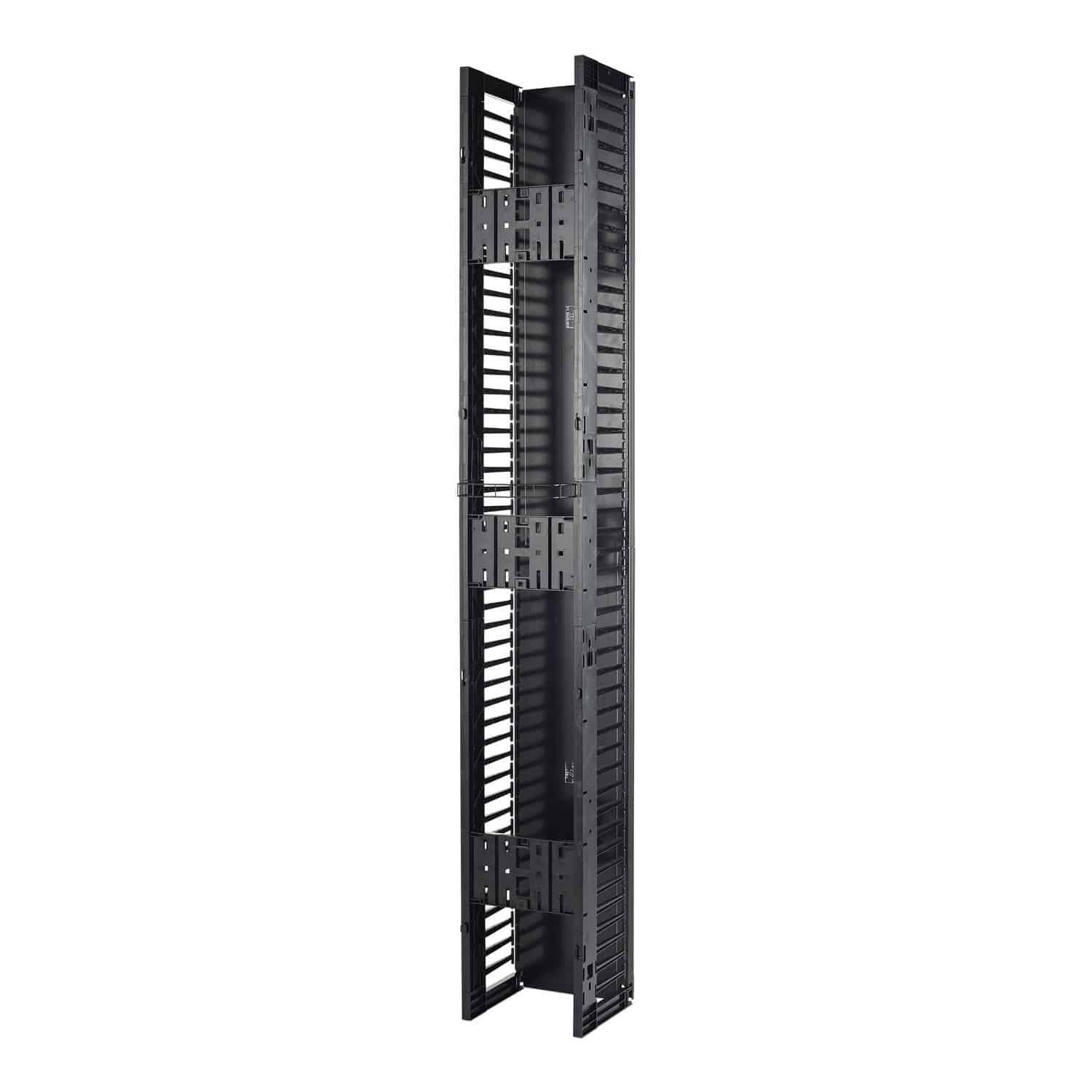 APC Valueline, verticale kabelmanager voor 2 & 4-stijls racks, 84"H X 12"B, enkelzijdig met deur - Afbeelding 3
