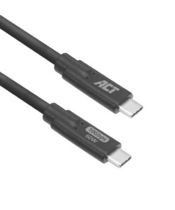 ACT USB 3.0 10Gbps 60W USB Type-C kabel, 3 meter