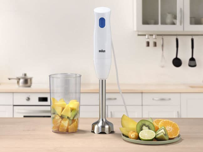 Braun MultiQuick 1 MQ10.001M 0,6 l Staafmixer 450 W Blauw, Wit - Afbeelding 5