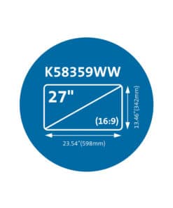 Kensington MagPro-privacyschermfilter met magneetstrip voor beeldschermen van 27" (16:9) - Afbeelding 7