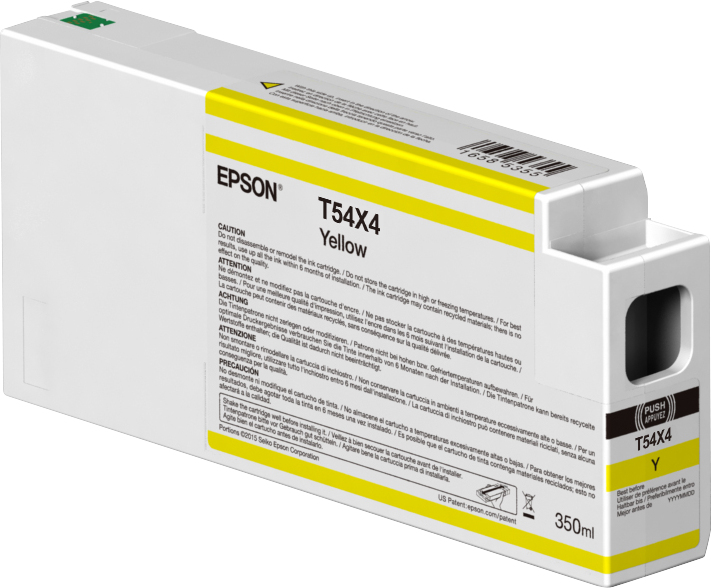 Epson T54X400 inktcartridge 1 stuk(s) Origineel Geel
