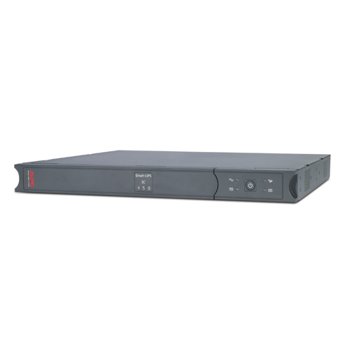 APC Smart-UPS SC450RMI1U - 450VA, 4x C13 uitgang, rack mountable, serieel - Afbeelding 3