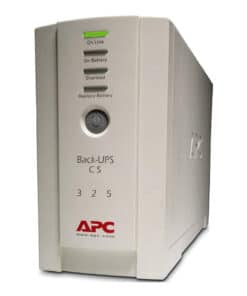 APC Back-UPS 325, 230V, IEC 320, zonder software voor automatische uitschakeling Stekkerdoos