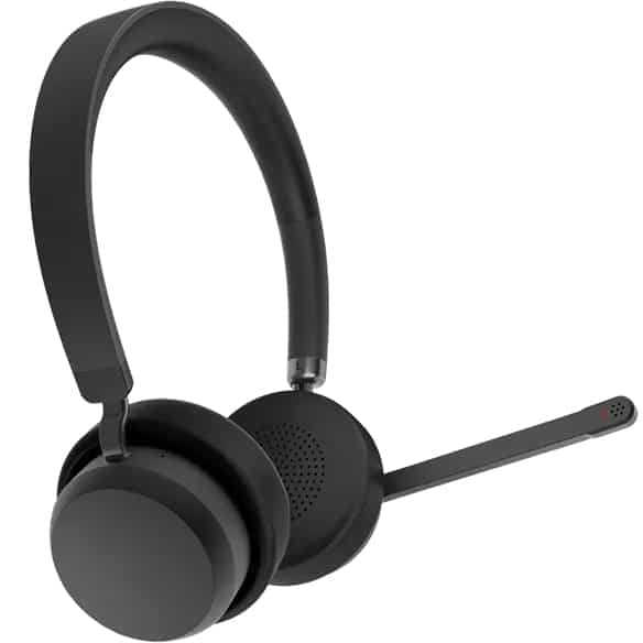 Lenovo 4XD1Q30302 hoofdtelefoon/headset Draadloos Hoofdband Oproepen/muziek Bluetooth Zwart - Afbeelding 2